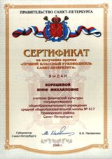 Корешева Инна Михайловна